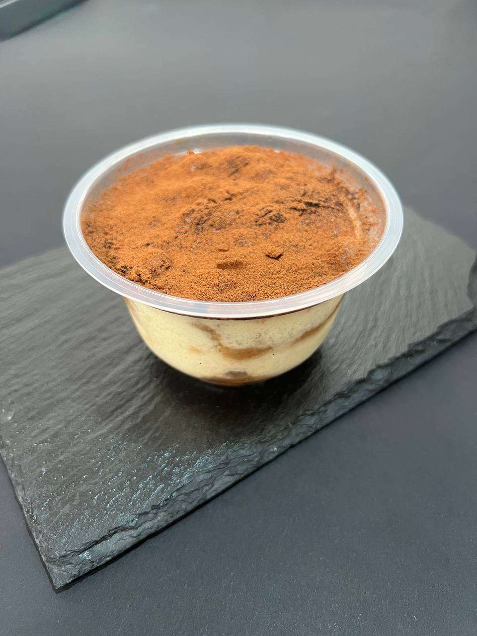 Tiramisú casero